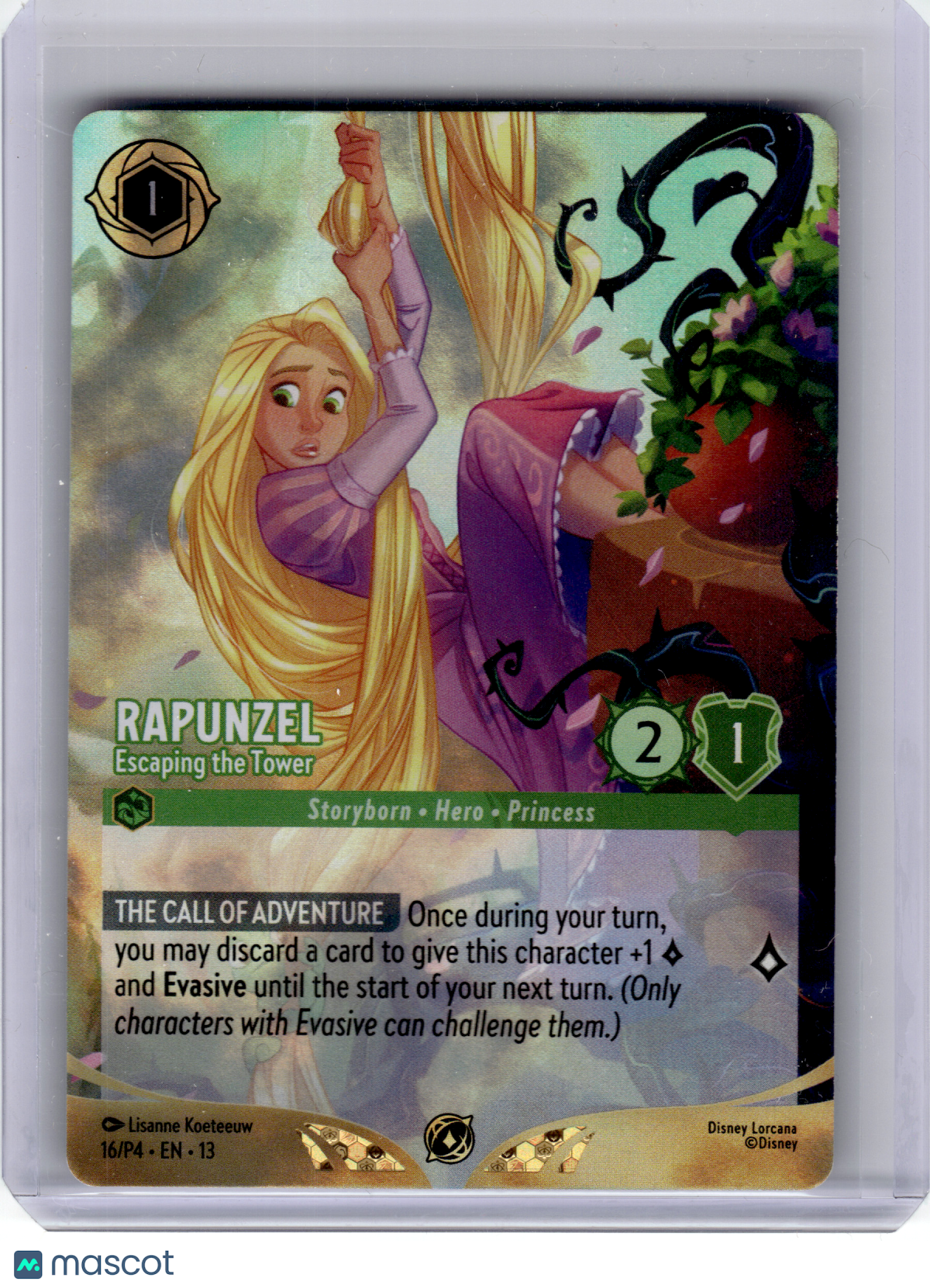 2026 —Rapunzel #16 Disney Lorcana Promo— Foil