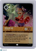 2026 Disney Lorcana—Meilin Lee #210 Attack of the Vine—Epic Foil
