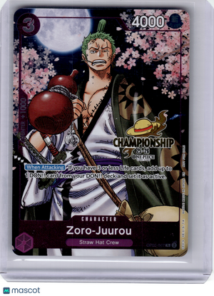 2026 One Piece Card Game—Zoro-Juurou #OP05-067 OP-PR—Promo Foil