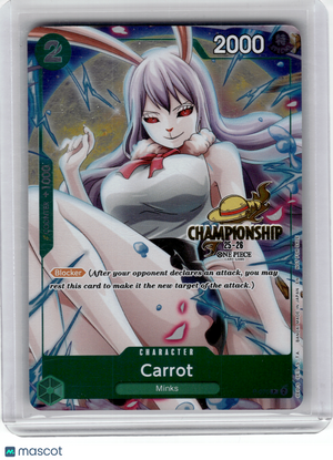 2026 One Piece Card Game—Carrot #P-070 OP-PR—Promo Foil