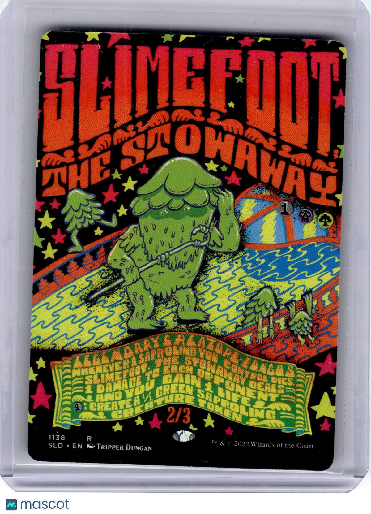 2022 Magic: The Gathering—Slimefoot, the Stowaway #1138 Secret Lair Drop—Rare