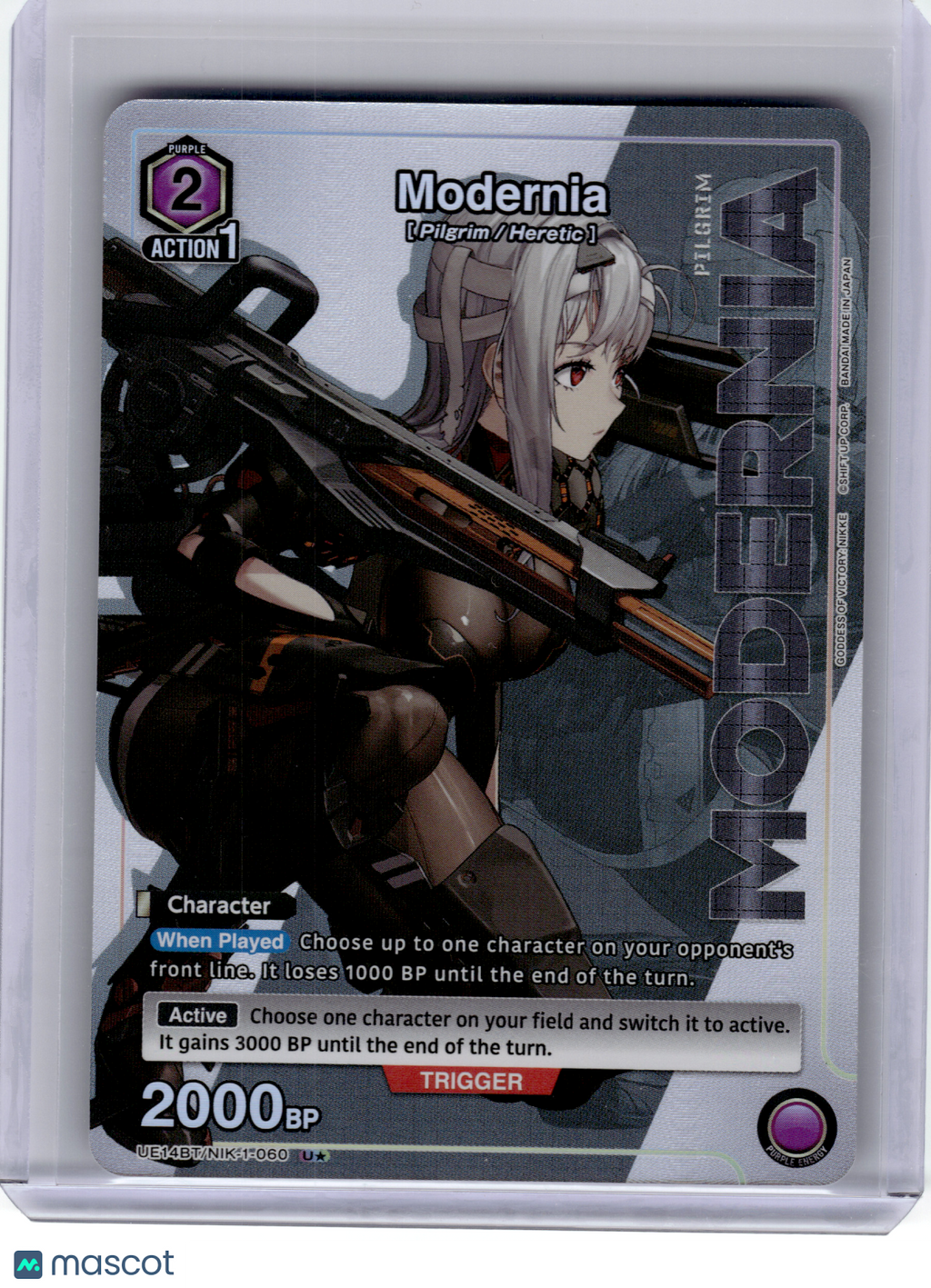 2025 Union Arena—Modernia #UE14BT/NIK-1-060 Goddess of Victory: Nikke—UC 1-Star