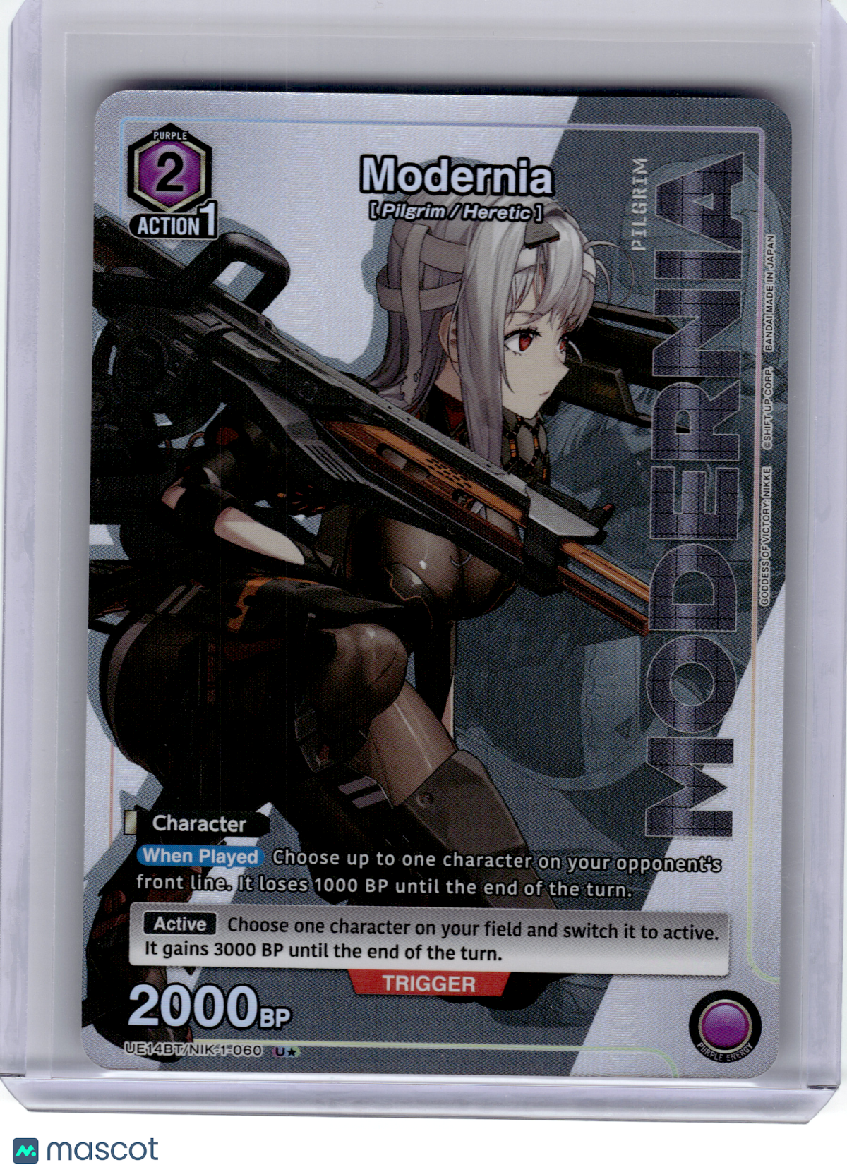 2025 Union Arena—Modernia #UE14BT/NIK-1-060 Goddess of Victory: Nikke—UC 1-Star