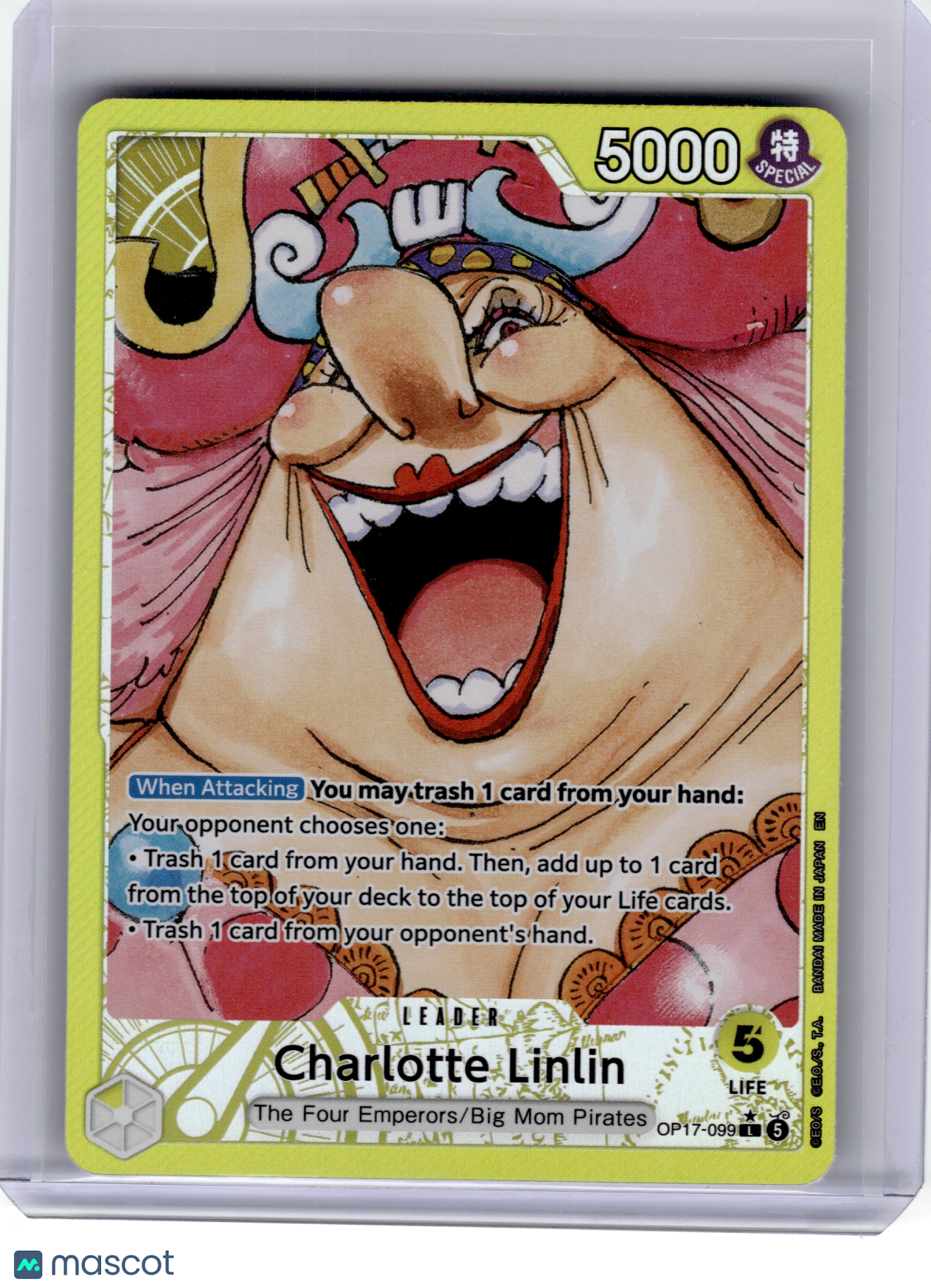 2026 OP Card Game—Charlotte Linlin #OP17-099 The World's Strongest Warriors—L