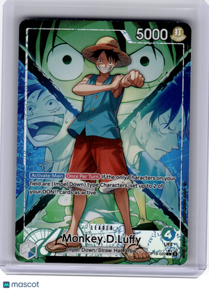 2026 OP Card Game—Monkey.D.Luffy #OP16-022 The Time of Battle—L Foil (Alt Art)