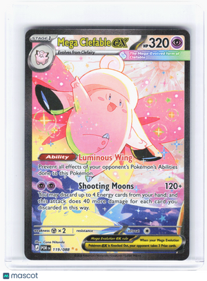 2026 Pokemon—Mega Clefable ex #119 Perfect Order—Special Illustration Rare Holo