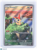 2025 Pokemon—Victini #208 Scarlet & Violet Promo Cards—Black Star Promo [LP]