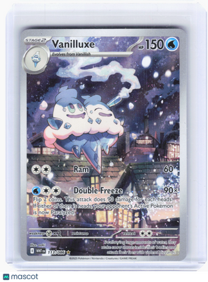2025 Pokemon—Vanilluxe #113 White Flare—Illustration Rare Holo