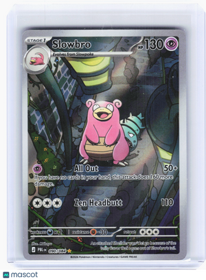 2026 Pokemon—Slowbro #90 Pitch Black—Illustration Rare Holo