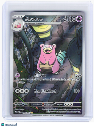2026 Pokemon—Slowbro #90 Pitch Black—Illustration Rare Holo