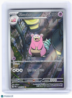 2026 Pokemon—Slowbro #90 Pitch Black—Illustration Rare Holo