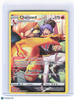2022 Pokemon—Charizard #TG03 Lost Origin Trainer Gallery—Ultra Rare Holo