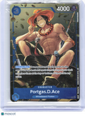 2026 One Piece Card Game—Portgas D. Ace #P-074—Promo Foil (Tin Pack Set Vol. 2)