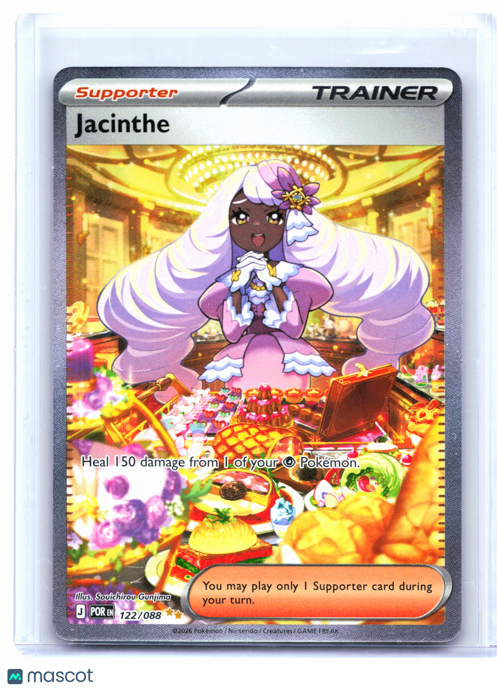 2026 Pokemon—Jacinthe #122/088 Perfect Order—Special Illustration Rare Holo