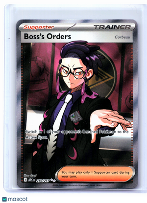 2026 Pokemon—Boss's Orders #256/217 Ascended Heroes—Ultra Rare Holo
