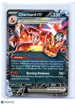 2025 Pokemon—Charizard ex #196 Scarlet & Violet Promo—Black Star Promo Holo