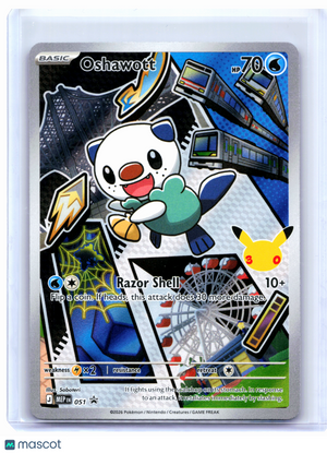 2026 Pokemon—Oshawott #051 Mega Evolution Promo—Black Star Promo Holo