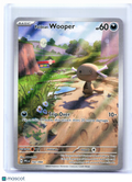 2025 Pokemon—Paldean Wooper #102/094 Phantasmal Flames—Illustration Rare Holo