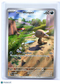 2025 Pokemon—Paldean Wooper #102/094 Phantasmal Flames—Illustration Rare Holo