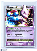 2012 Pokemon—Mewtwo LV.X #144/146 Legends Awakened—Ultra Rare Holo [HP]