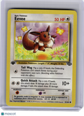 1999 Pokemon—Eevee #51 Jungle—Common Nonholo [Lightly Played]