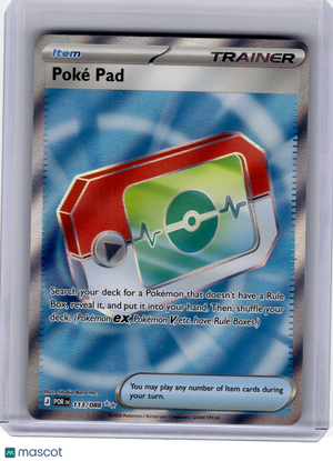 2026 Pokemon—Poké Pad #113 Perfect Order—Ultra Rare Holo