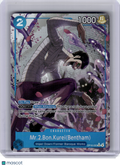 2026 OP Card Game—Mr.2.Bon.Kurei(Bentham) #OP16-055—Rare Foil (Alt Art)