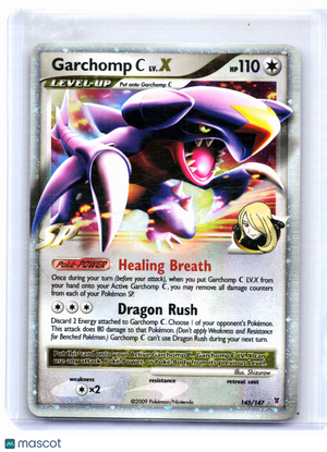 2013 Pokemon—Garchomp C LV.X #145/147 Supreme Victors—Ultra Rare Holo [LP]