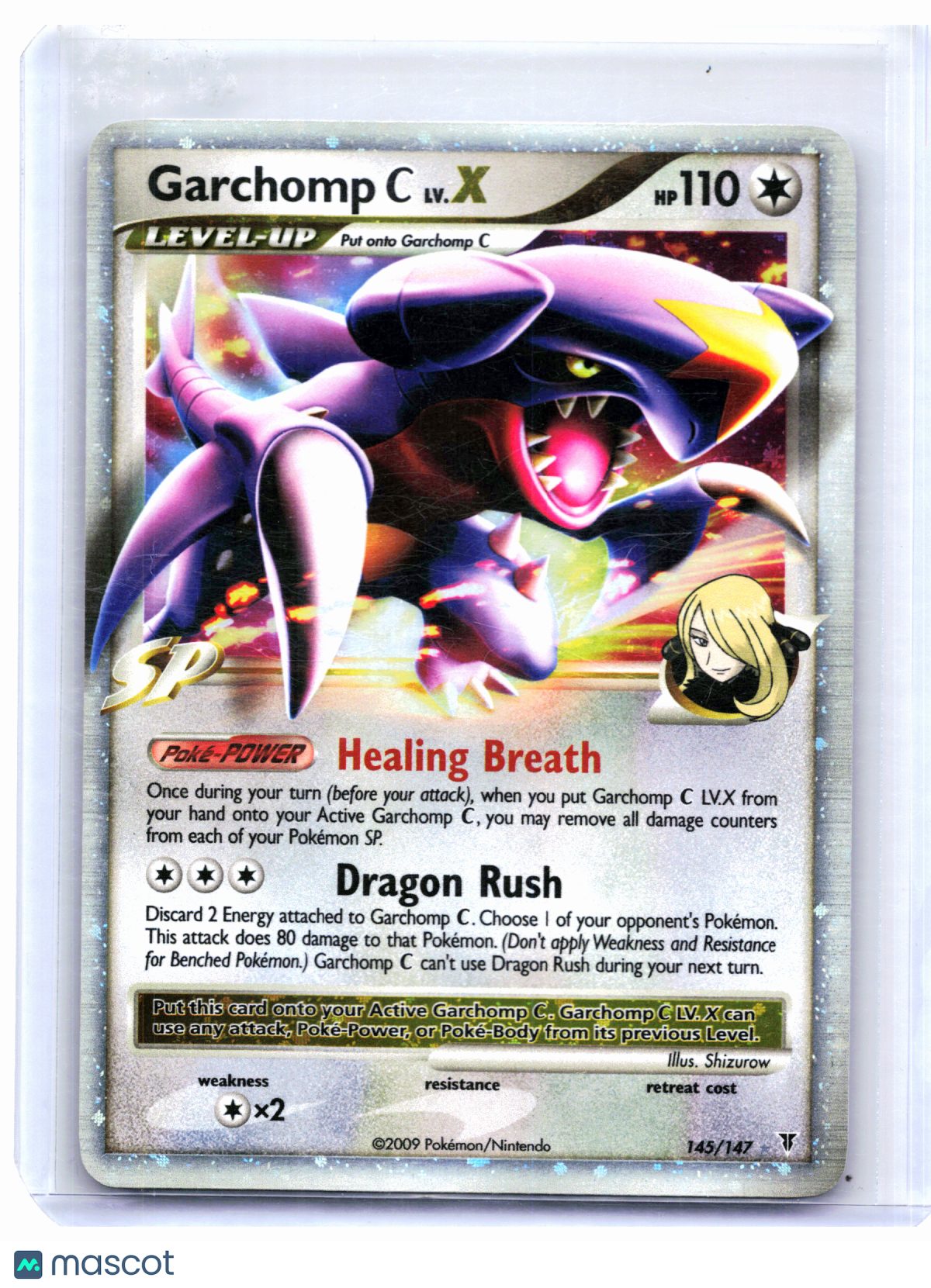 2013 Pokemon—Garchomp C LV.X #145/147 Supreme Victors—Ultra Rare Holo [LP]