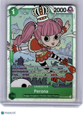 2025 One Piece Card Game—Perona #OP12-034 Legacy of the Master—Super Rare Foil