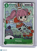 2025 One Piece Card Game—Perona #OP12-034 Legacy of the Master—Super Rare Foil