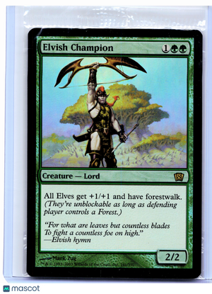 2003 Magic: The Gathering—Elvish Champion #241 Eighth Edition—Rare Foil [Sealed]