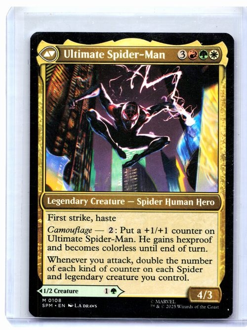 2025 Magic: TG—Miles Morales // Ultimate Spider-Man #0108 SPM—Mythic Nonfoil