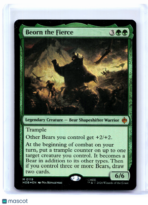 2026 Magic: The Gathering—Beorn the Fierce #0119 The Hobbit—Mythic Foil