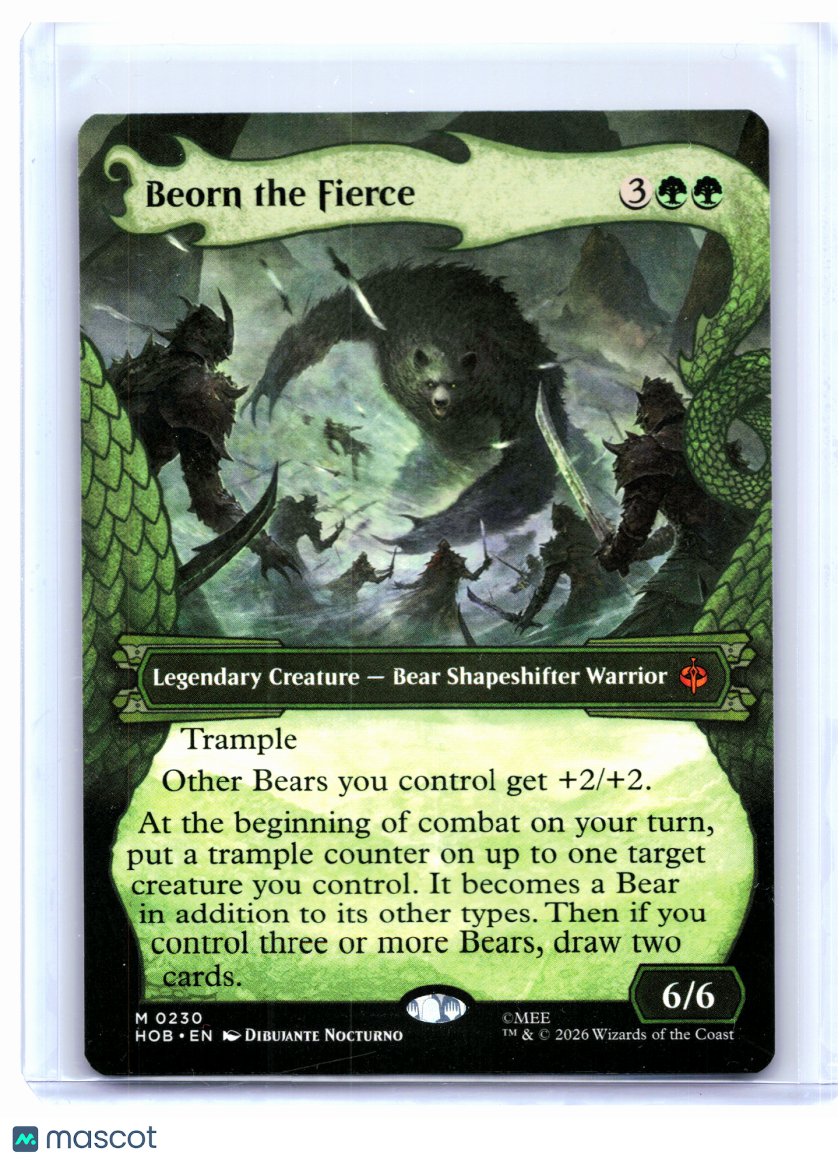 2026 Magic: TG—Beorn the Fierce (Showcase) #0230 The Hobbit—Mythic Nonfoil