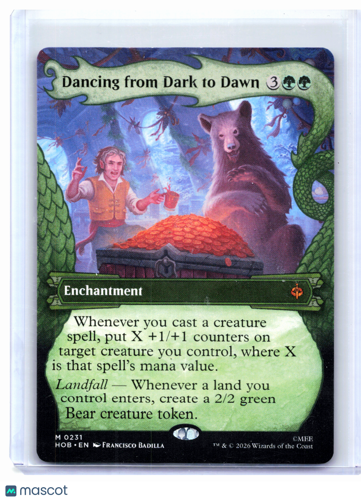2026 MTG—Dancing from Dark to Dawn (Showcase) #0231 The Hobbit—Mythic Nonfoil