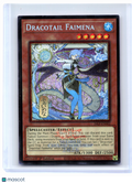 2026 YuGiOh—Dracotail Faimena (Emblazoned) #26LP-EN002—Secret Rare Foil (1st Ed)