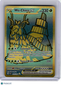 2024 Pokemon—Wo-Chien ex #240 Paldean Fates—Hyper Rare Gold
