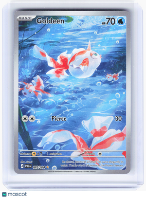 2026 Pokemon—Goldeen #87/84 Pitch Black—Illustration Rare Holo