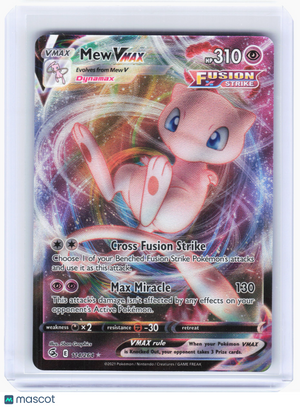 2022 Pokemon—Mew VMAX #114/264 Fusion Strike—Ultra Rare Holo [Lightly Played]