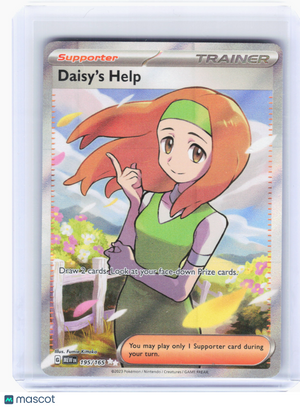 2023 Pokemon—Daisy's Help #195/165 151—Ultra Rare Holo
