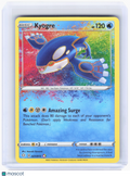 2021 Pokemon—Kyogre #21/72 Shining Fates—Amazing Rare Holo