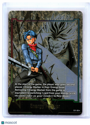 2024 Dragon Ball—Energy Marker (Trunks) (Gold) #E01-08 DBSFW_EM—Foil