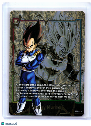 2024 Dragon Ball—Energy Marker (Vegeta) (Gold) #E01-02 DBSFW_EM—Foil