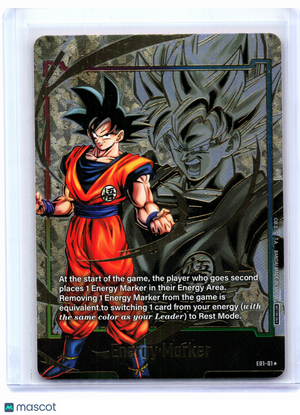 2024 Dragon Ball—Energy Marker (Son Goku) (Gold) #E01-01 DBSFW_EM—Foil