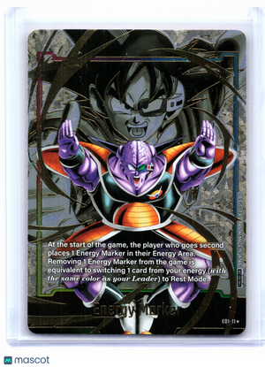 2024 Dragon Ball—Energy Marker (Captain Ginyu) (Gold) #E01-11 DBSFW_EM—Foil