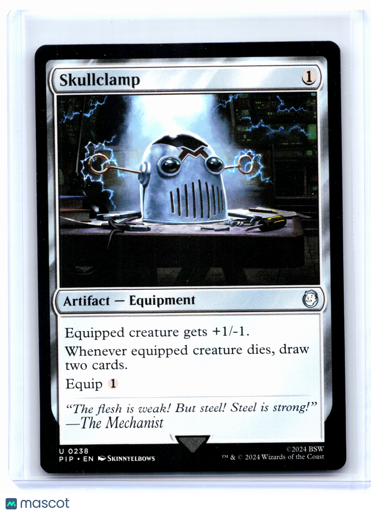 2024 Magic: The Gathering—Skullclamp #0238 Fallout—Uncommon Nonfoil