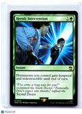2023 Magic: TG—Heroic Intervention #0233 Doctor Who—Rare Nonfoil [Damaged]