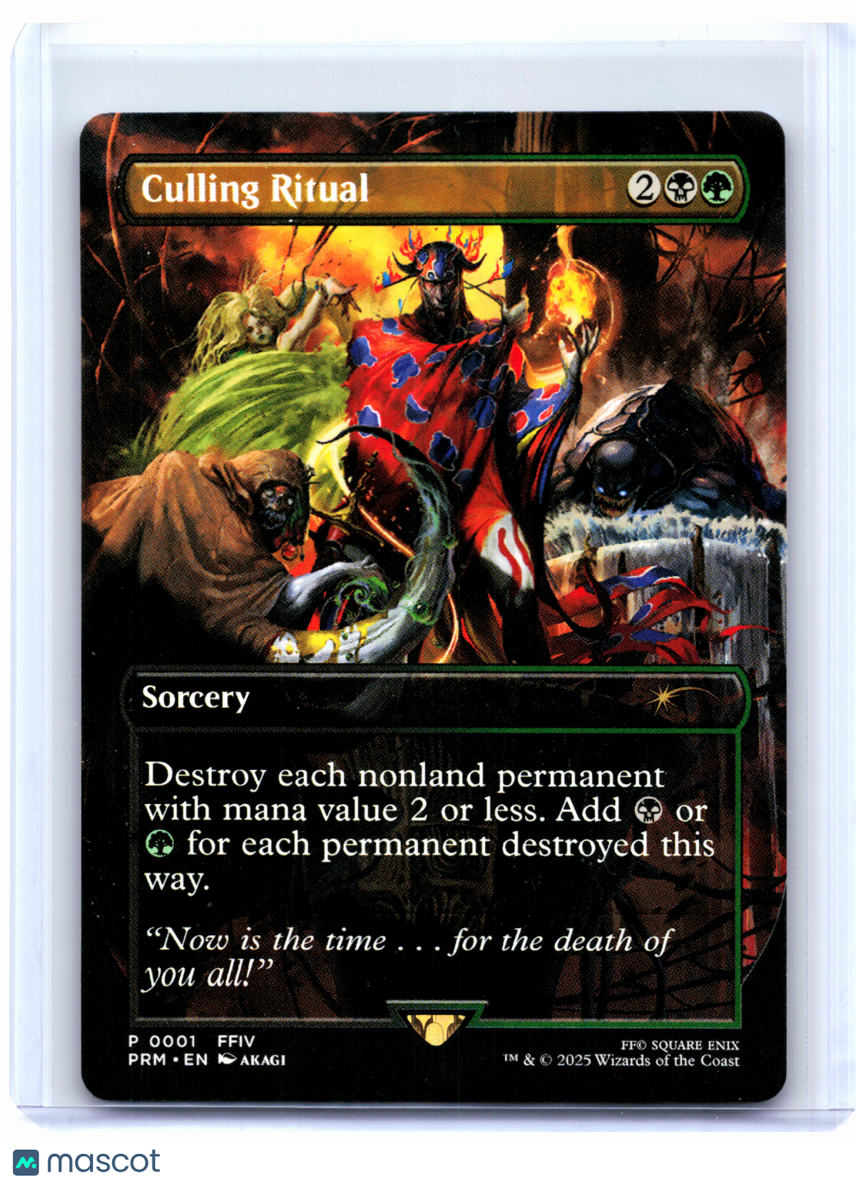 2025 Magic: TG—Culling Ritual #0001 WPN & Gateway Promos—Promo Nonfoil