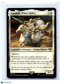 2023 Magic: The Gathering—Gandalf, White Rider #0290 LTR—Rare Nonfoil [LP]